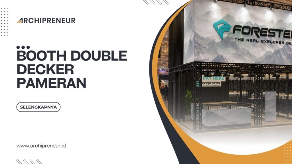 Booth Double Decker Pameran