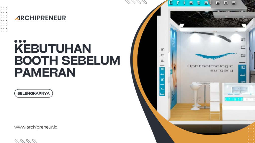 Kebutuhan Booth Sebelum Pameran
